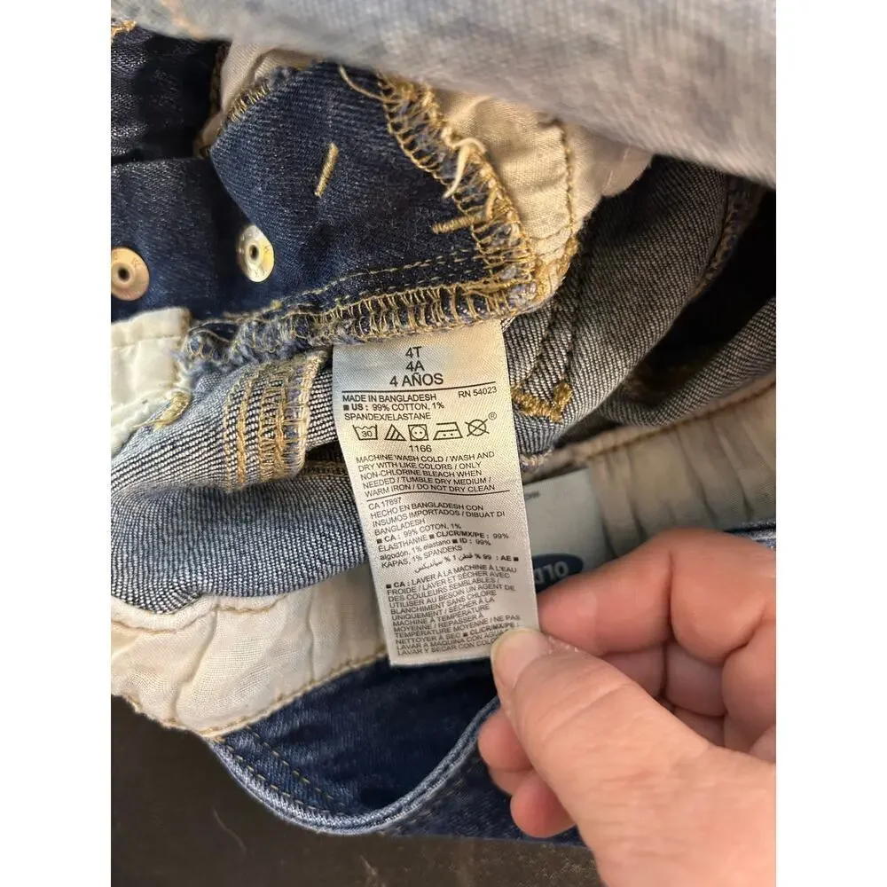 OLD NAVY Girl’s Jean Bib Overall / Size: 4T